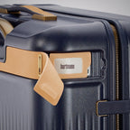 Hartmann Reserve Hardside Carry-On with Leather Trim Debossing - Midnight Navy - View 6