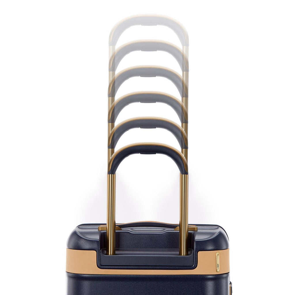 Hartmann Reserve Hardside Carry-On with Leather Trim Debossing - Midnight Navy - View 7