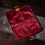 Hartmann Reserve Hardside Carry-On with Leather Trim Laser Engraving - Midnight Navy - View 14