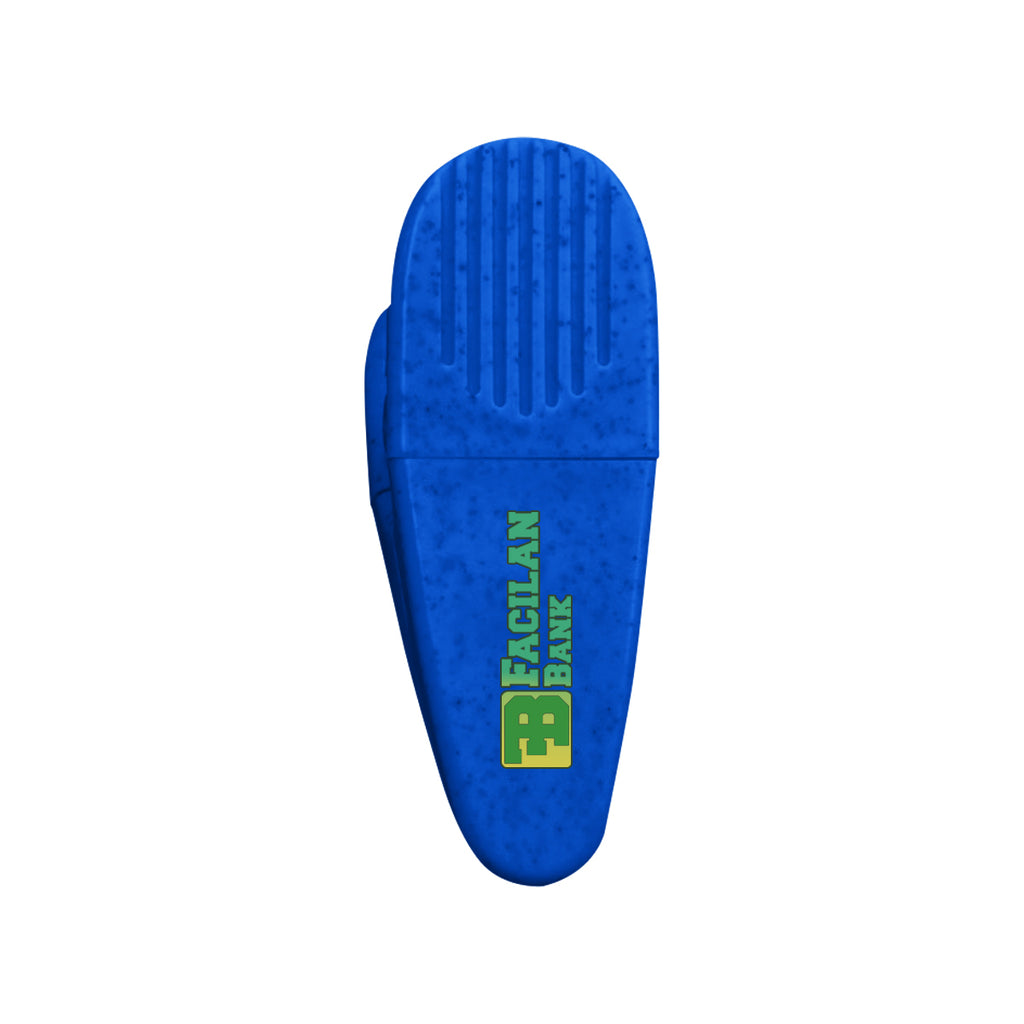 Harvest Bag Clip - Blue - Full Color