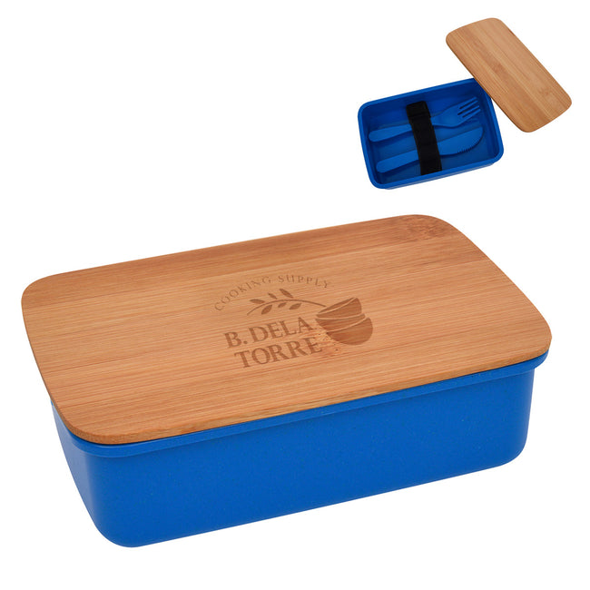 Harvest Lunch Set with a Bamboo Lid