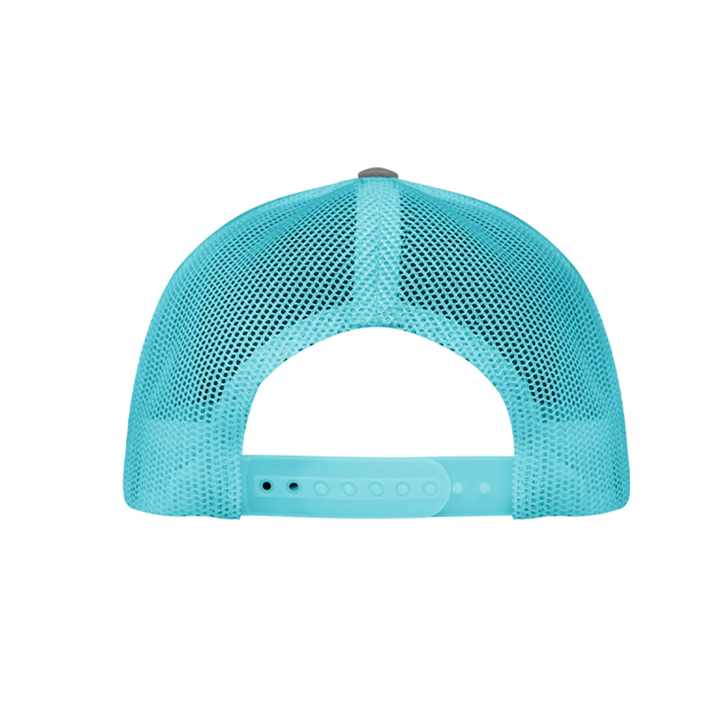 Hauler Classic Trucker Cap - Gray - Back