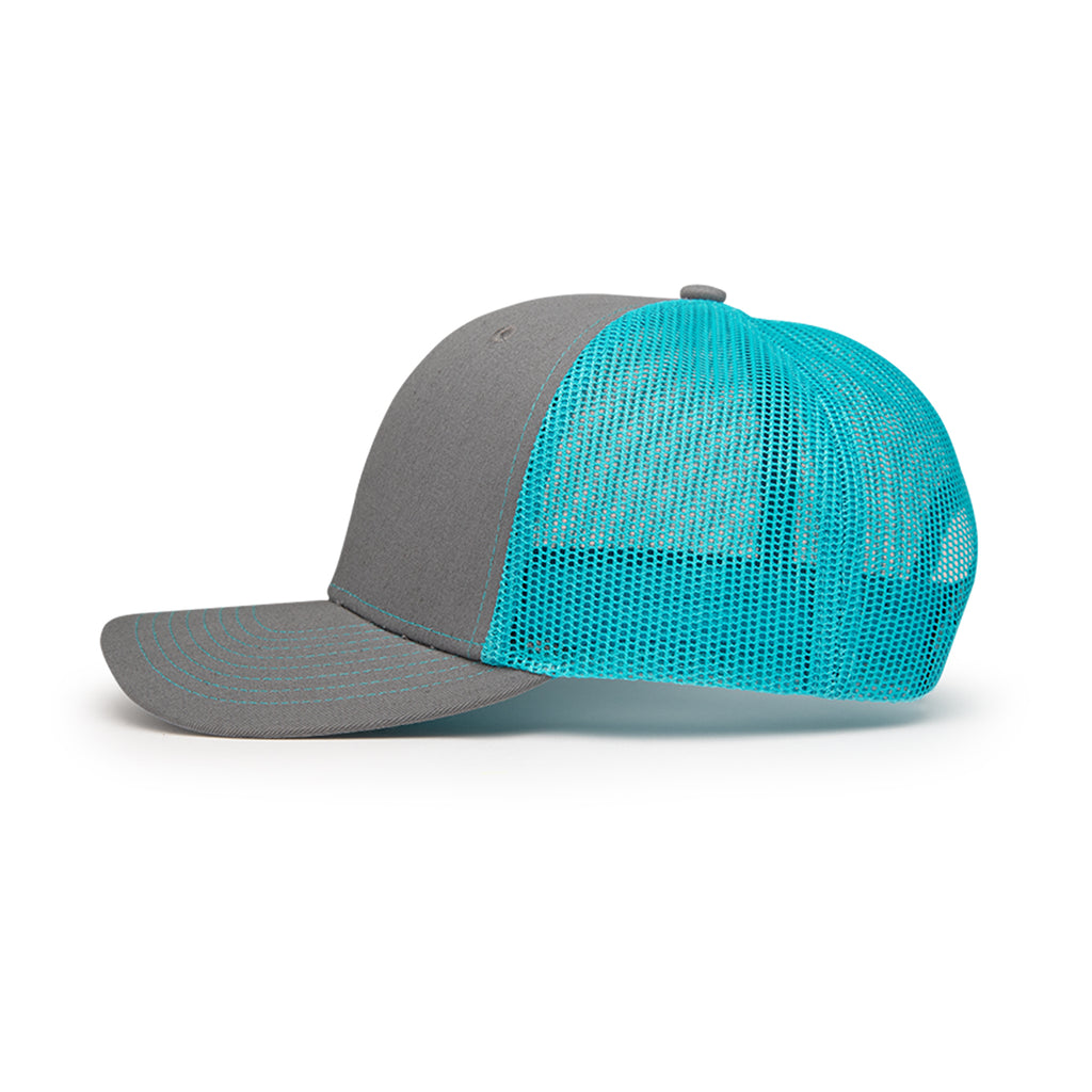 Hauler Classic Trucker Cap - Gray - Side