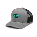 Hauler Classic Trucker Cap - Gray With Black - Embroidery