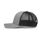 Hauler Classic Trucker Cap - Gray With Black - Side