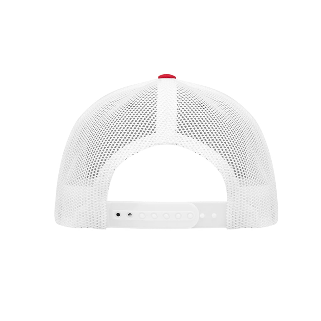 Hauler Classic Trucker Cap - Red - Back