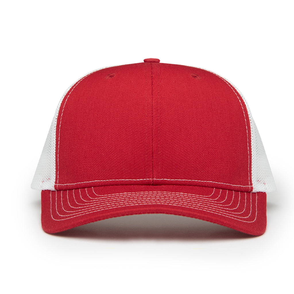 Hauler Classic Trucker Cap - Red - Front