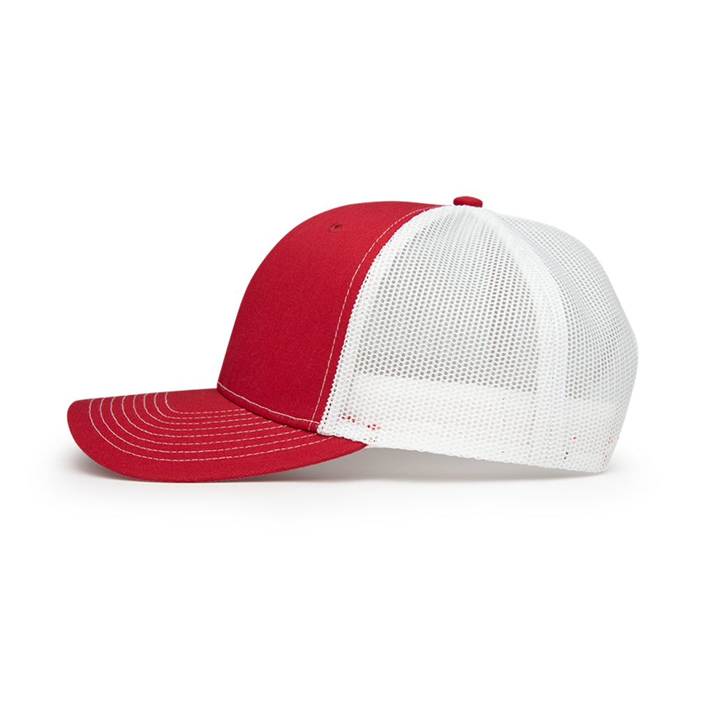 Hauler Classic Trucker Cap - Red - Side