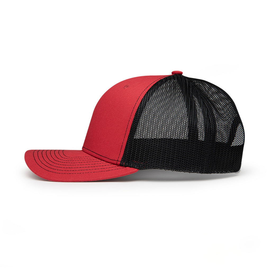 Hauler Classic Trucker Cap - Red - Side