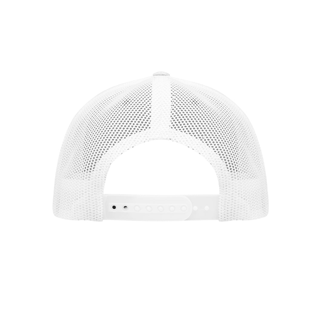 Hauler Classic Trucker Cap - White - Back