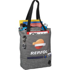 Hayden Convention Tote with Phone Pockets Embroidery - Graphite - Photo