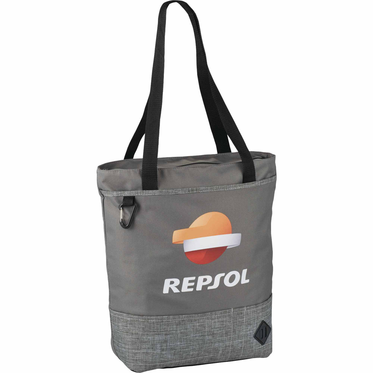 Hayden Convention Tote with Phone Pockets Transfer - Graphite - Front