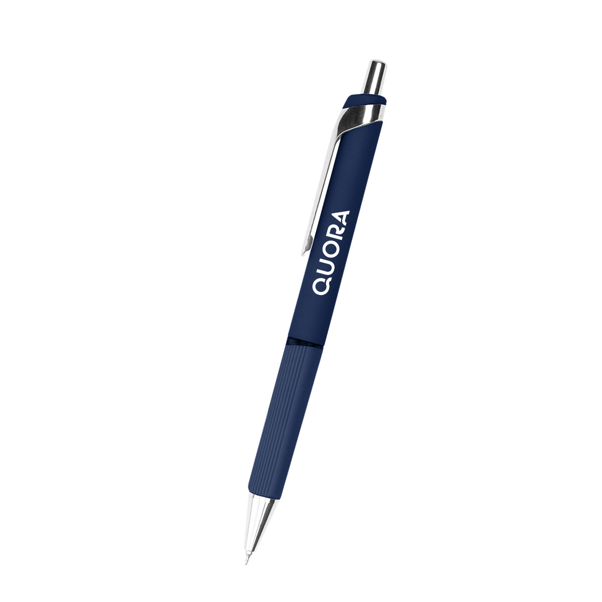 Hayes Gel Pen in Recycled ABS - Navy - Silk Screen