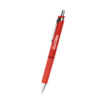 Hayes Gel Pen in Recycled ABS - Red - Silk Screen