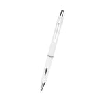 Hayes Gel Pen in Recycled ABS - White - Front