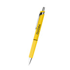 Hayes Gel Pen in Recycled ABS - Yellow - Silk Screen