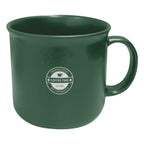 Hayes Mug, 15 oz - Green - Laser Engraving
