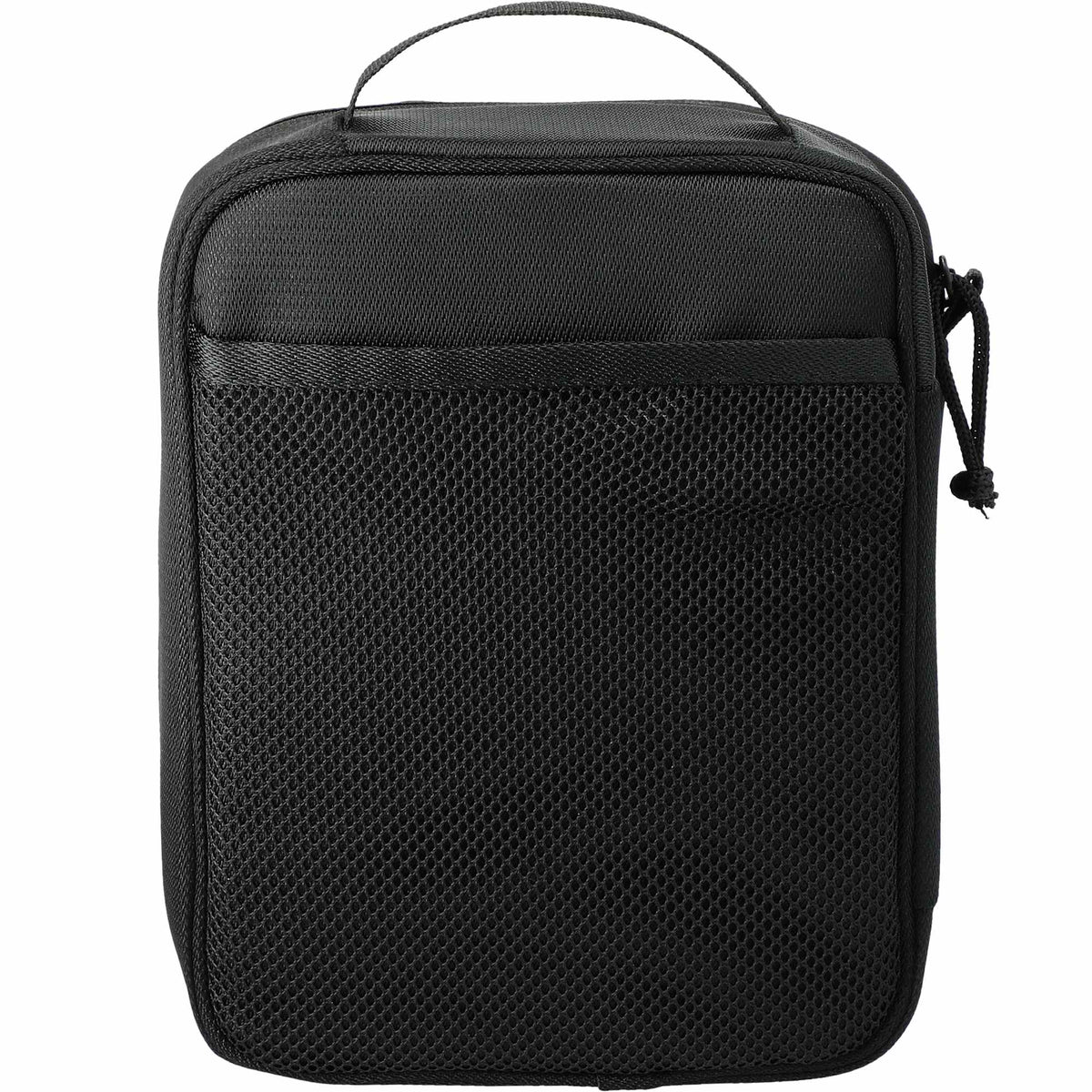 Headphone and Tech Case in Recycled PET Transfer - Black - Back