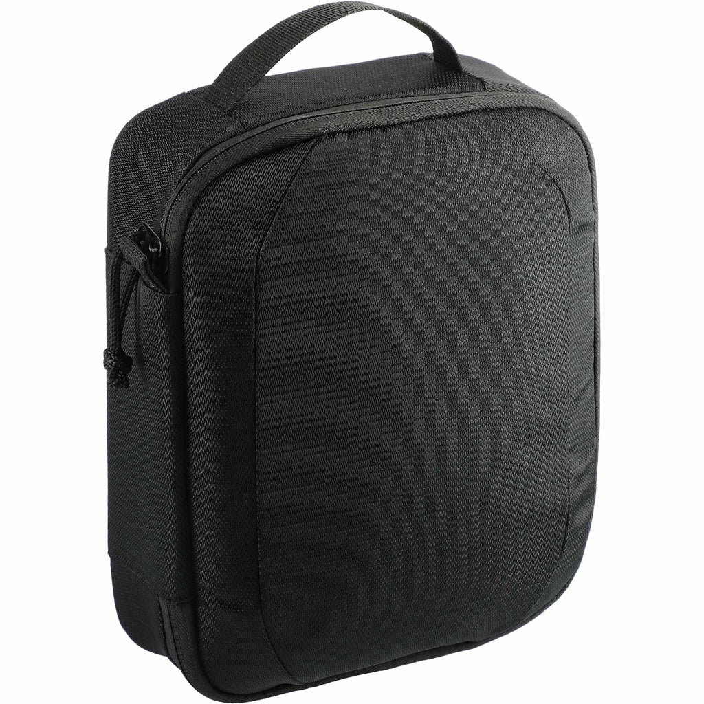 Headphone and Tech Case in Recycled PET Transfer - Black - Right Angle 3