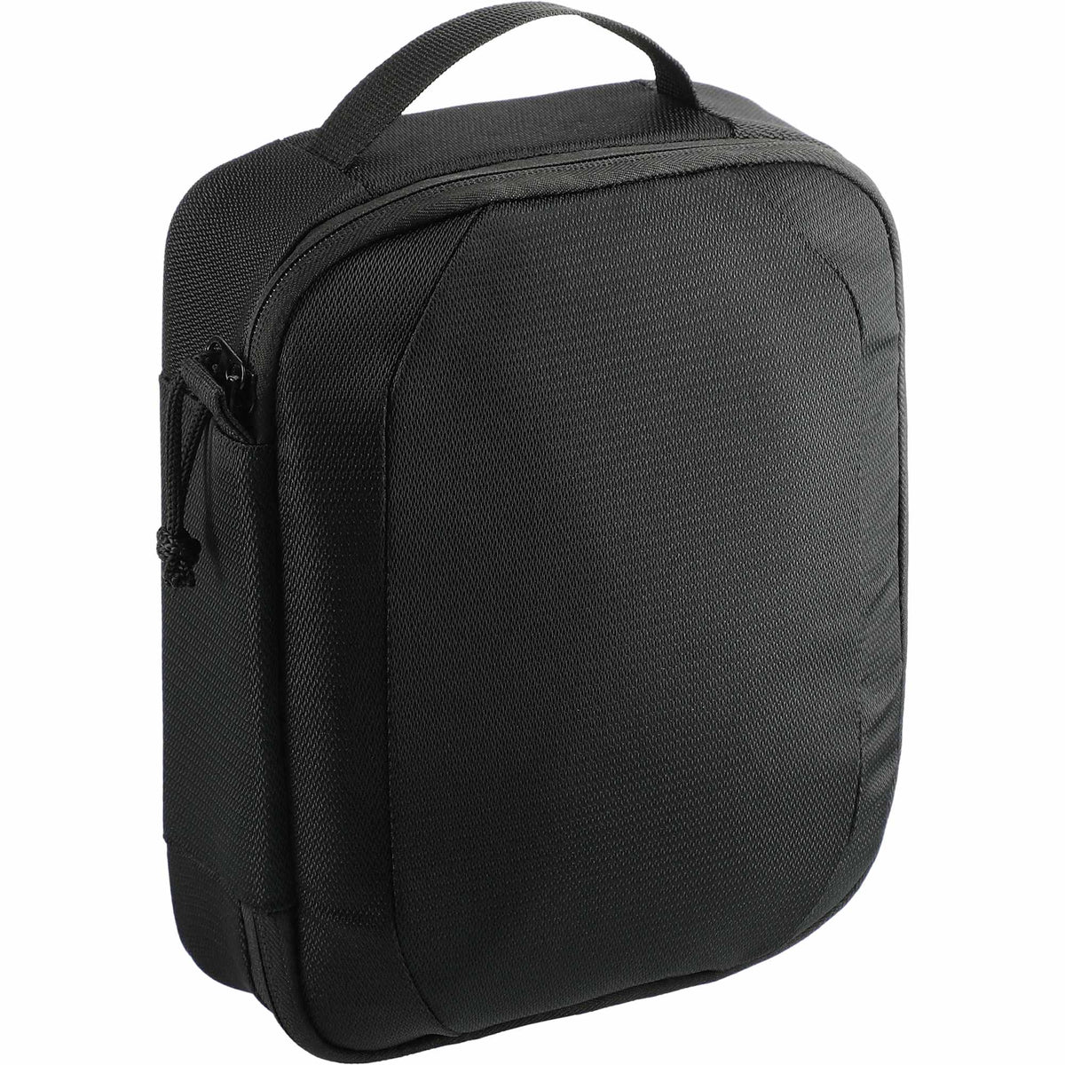 Headphone and Tech Case in Recycled PET Transfer - Black - Right Angle 3