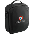 Headphone and Tech Case in Recycled PET Transfer - Black - Right Angle
