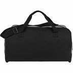 Heather Duffel Bag in PolyCanvas, 18 Inches Embroidery - Graphite - Back