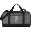 Heather Duffel Bag in PolyCanvas, 18 Inches Embroidery - Graphite - Front