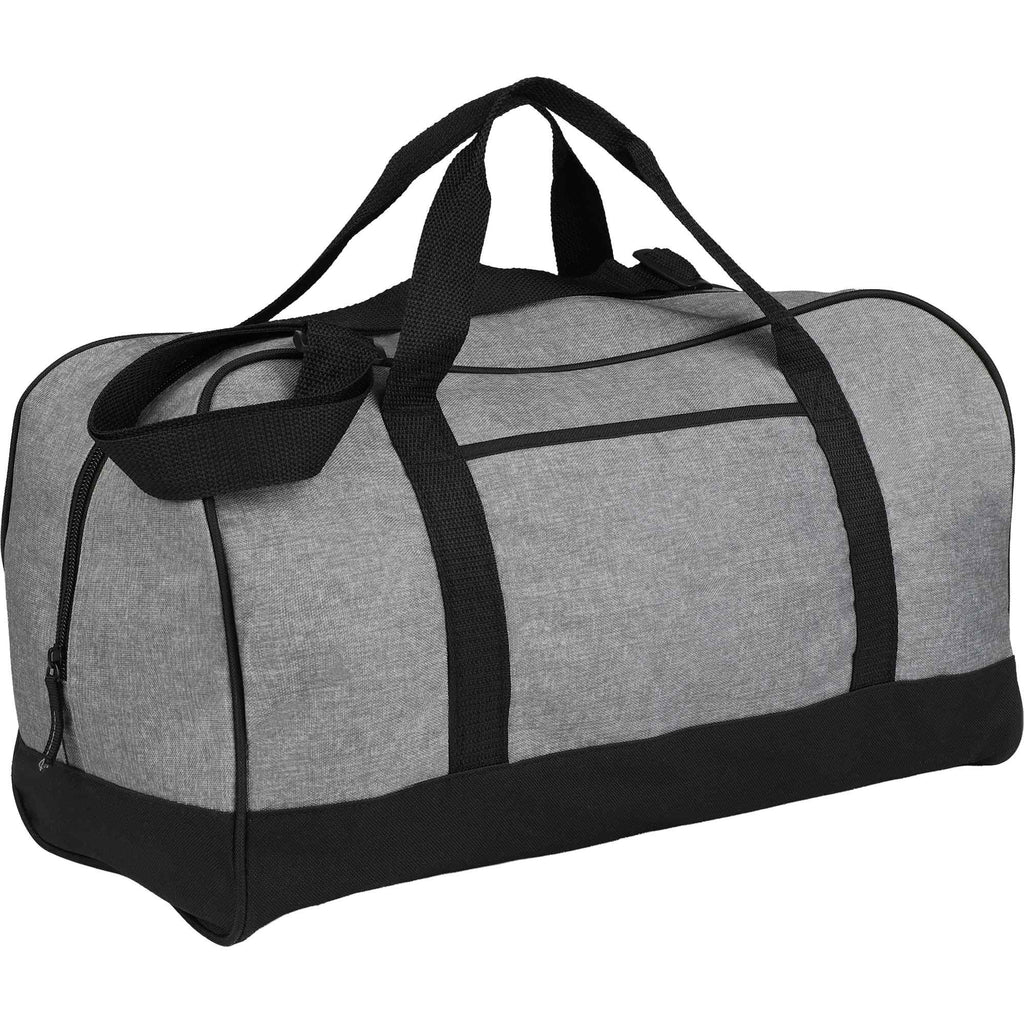 Heather Duffel Bag in PolyCanvas, 18 Inches - Graphite - Right Angle
