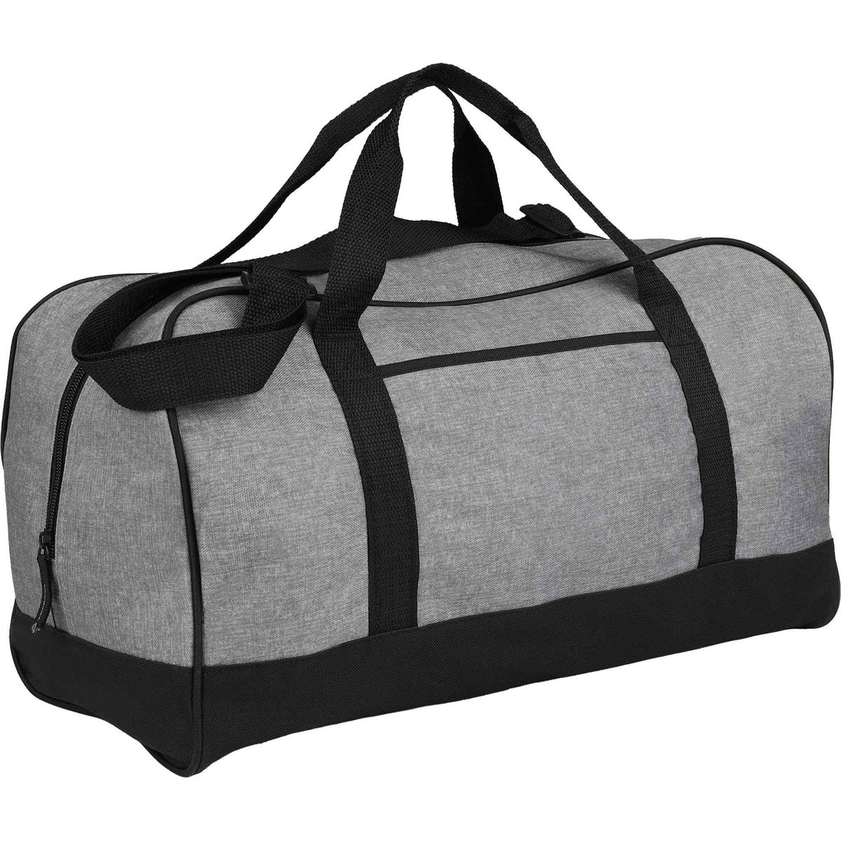 Heather Duffel Bag in PolyCanvas, 18 Inches - Graphite - Right Angle