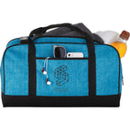 Heather Duffel Bag in PolyCanvas, 18 Inches - Royal - Front 2