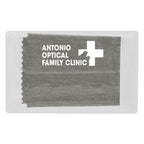 Heathered Cleaning Cloth in a Case - Gray - Pad Print