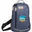 Heathered Sling Bag in Recycled Polyester, Navy - Heather Navy - Front