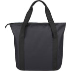 Heavy Duty Convention Tote with Zip Top - Black - Back