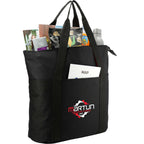 Heavy Duty Convention Tote with Zip Top - Black - Photo