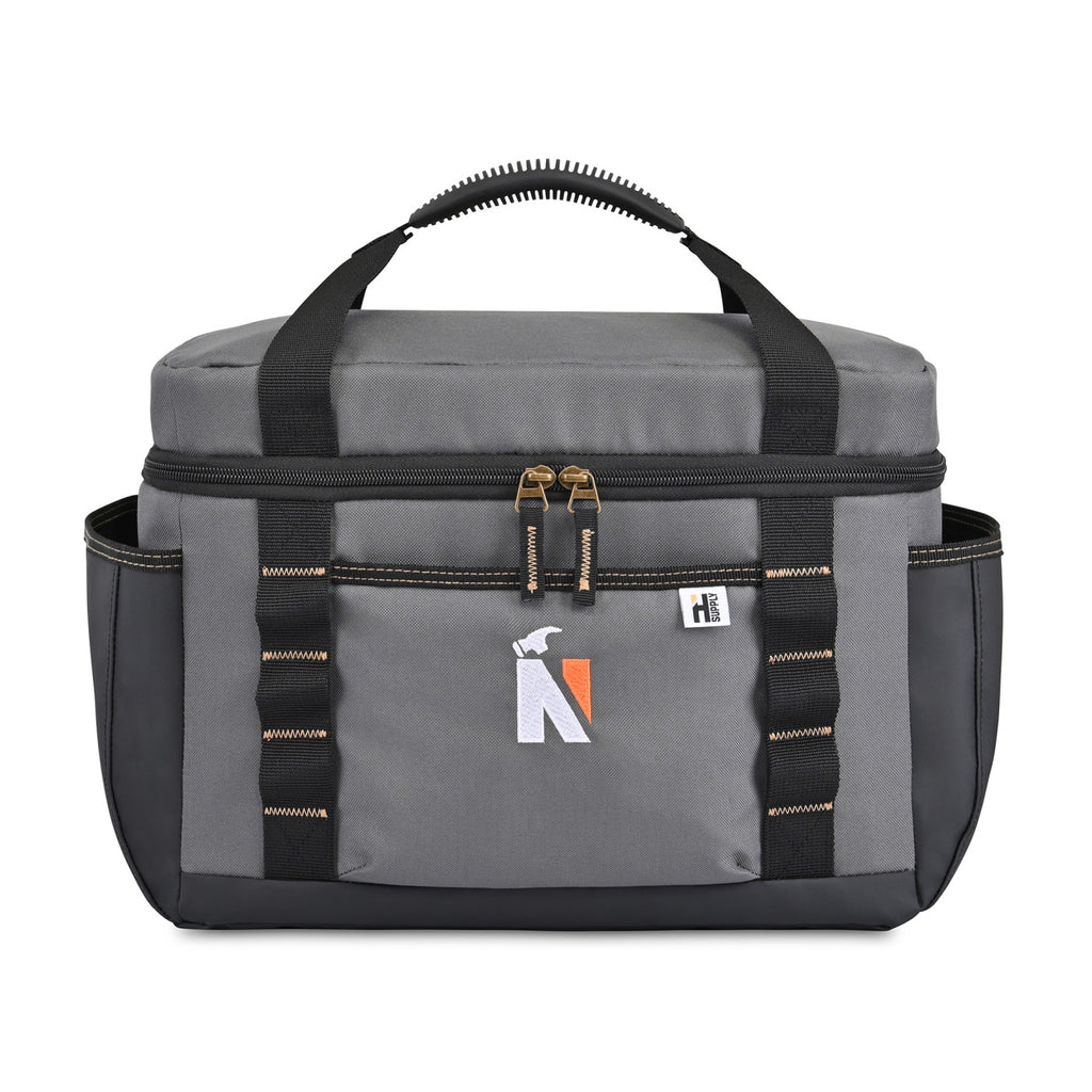 Heavy Duty XL Lunch Cooler for the Trades, 24 Cans Transfer - Dark Grey - View 1