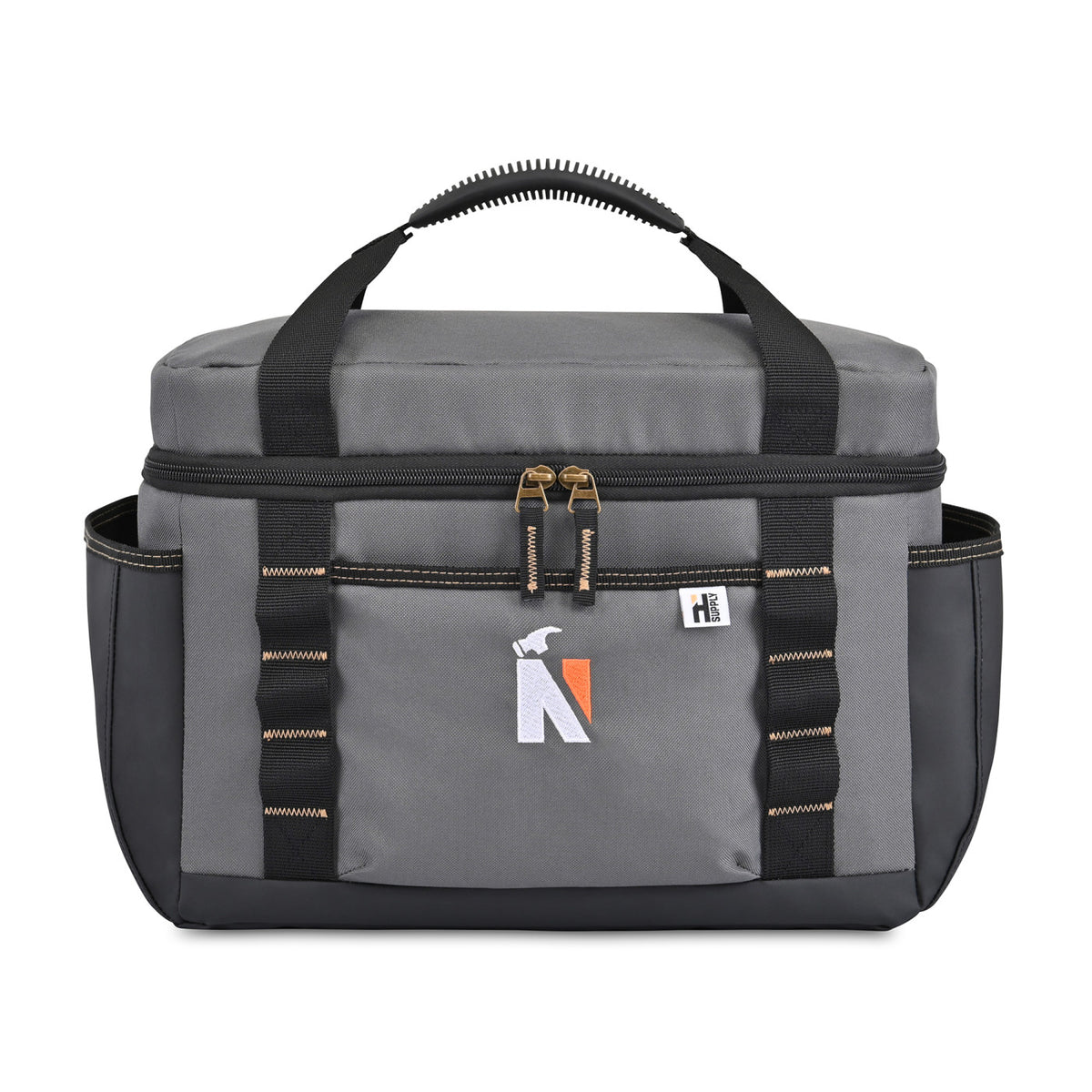 Heavy Duty XL Lunch Cooler for the Trades, 24 Cans Transfer - Dark Grey - View 1