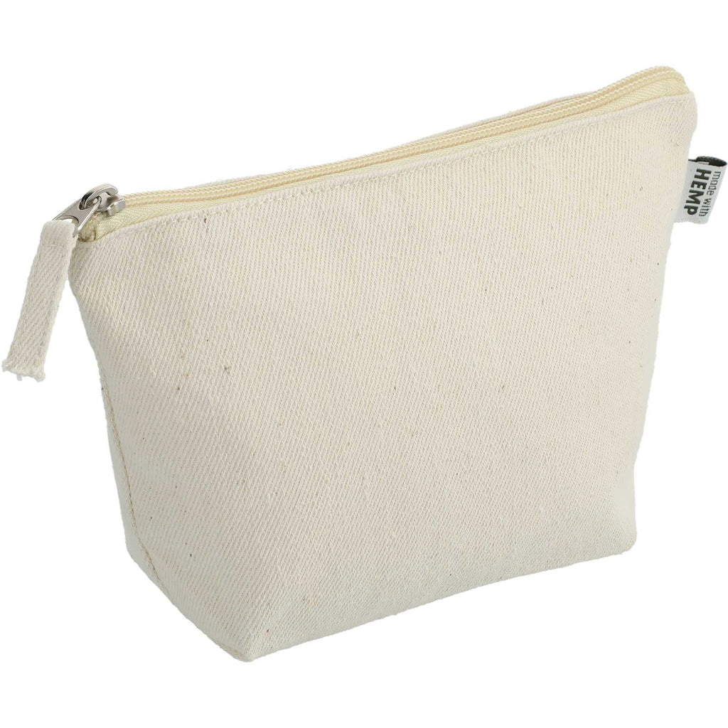 Hemp Cotton Pouch, 11 oz Transfer - Natural - Right Angle