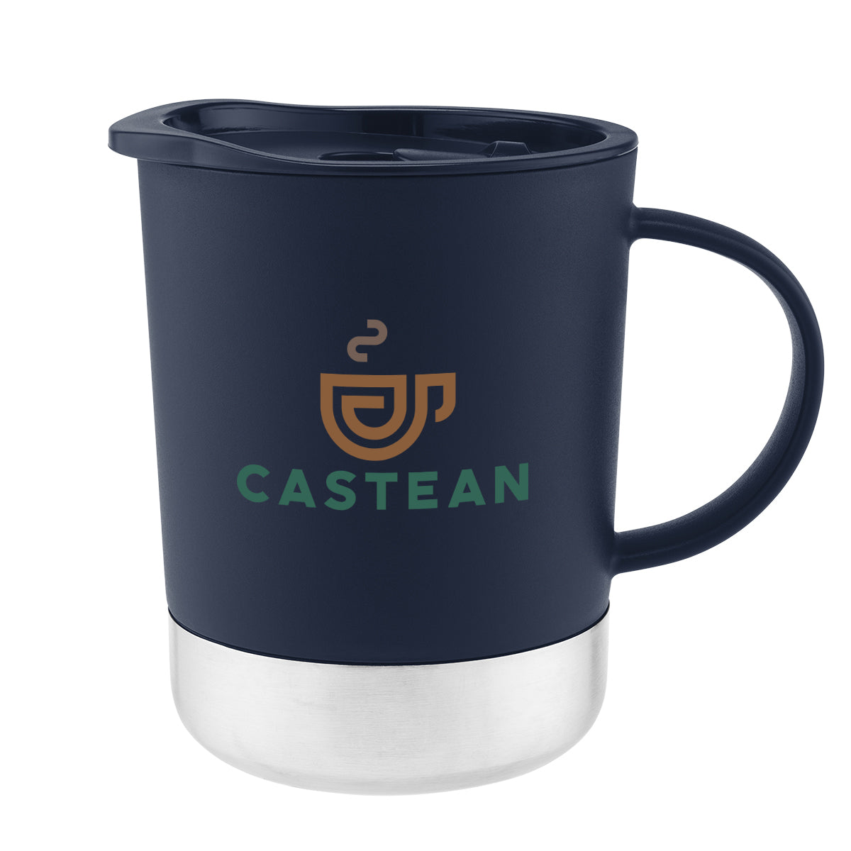 Hendrix Recycled Mug, 11 oz - Navy - Colorbrite