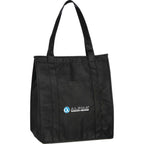 Hercules Insulated Grocery Tote with Heat-Sealed Lining - Black - Photo 2