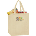 Hercules Insulated Grocery Tote with Heat-Sealed Lining Full Color - Cream - Photo 3
