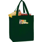 Hercules Insulated Grocery Tote with Heat-Sealed Lining Full Color - Hunter Green - Photo 4