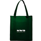 Hercules Insulated Grocery Tote with Heat-Sealed Lining - Hunter Green - Photo 3
