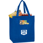 Hercules Insulated Grocery Tote with Heat-Sealed Lining - Royal Blue - Photo