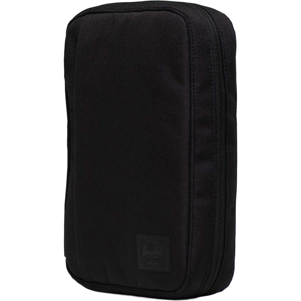 Herschel Burrard Tech Organizer in Recycled Polyester Embroidery - Black - Front 2
