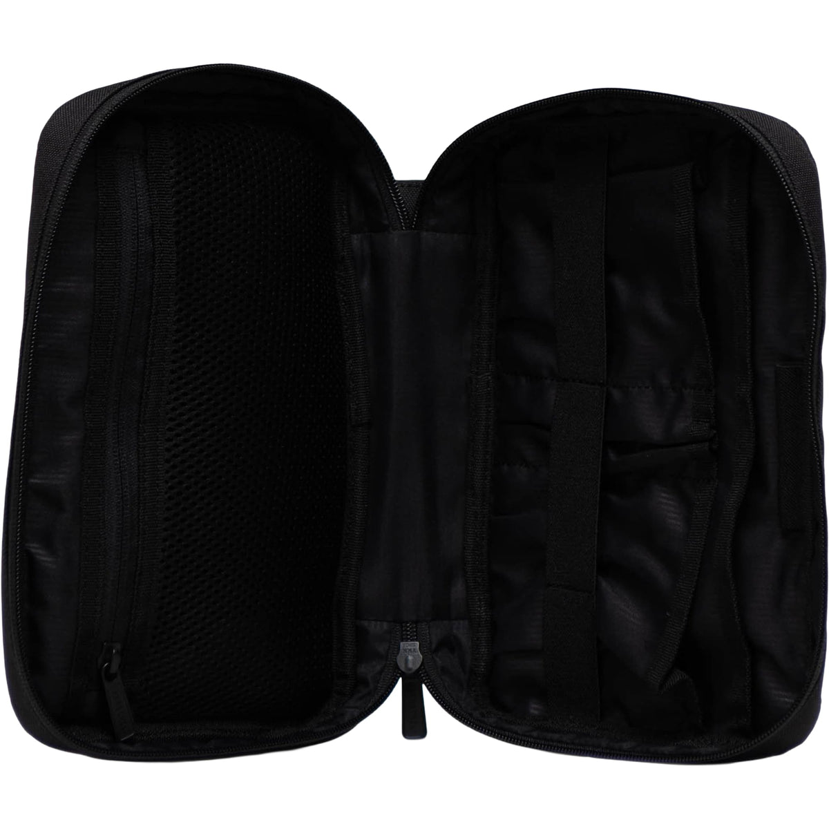 Herschel Burrard Tech Organizer in Recycled Polyester Embroidery - Black - Front 4