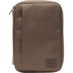 Herschel Burrard Tech Organizer in Recycled Polyester Embroidery - Light Brown - Front