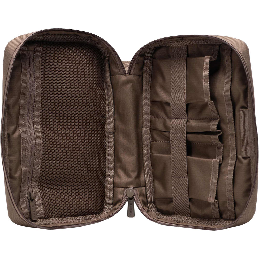 Herschel Burrard Tech Organizer in Recycled Polyester Embroidery - Light Brown - Photo 3