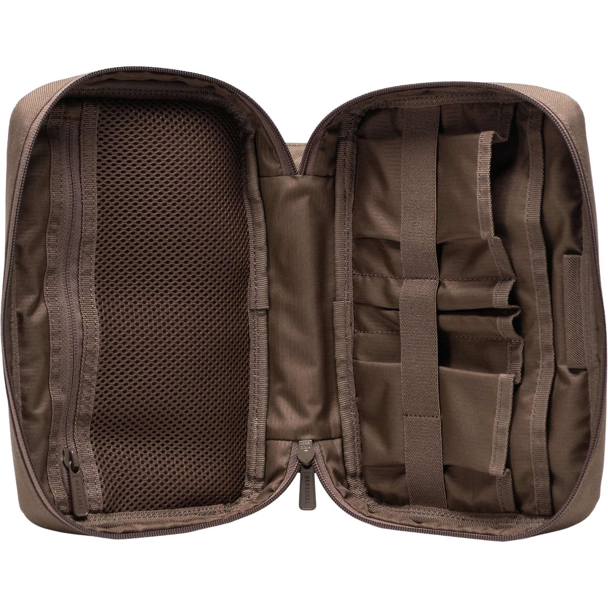 Herschel Burrard Tech Organizer in Recycled Polyester Embroidery - Light Brown - Photo 3