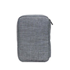Herschel Burrard Tech Organizer in Recycled Polyester Embroidery - Raven Crosshatch - Back