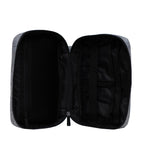 Herschel Burrard Tech Organizer in Recycled Polyester Embroidery - Raven Crosshatch - Opn
